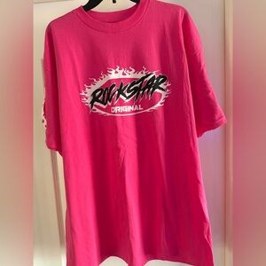 Rockstar Original Graphic Tee - Hot Pink size XXL